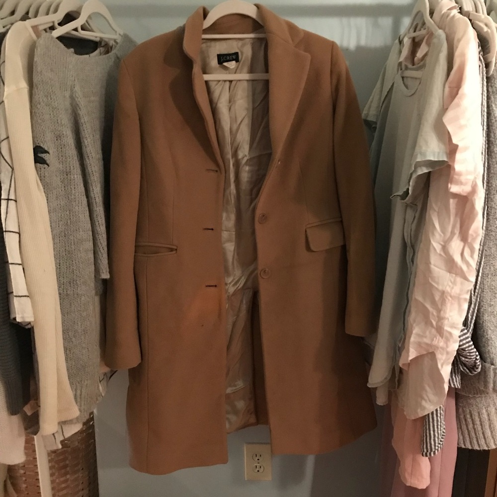 J Crew Camel Coat